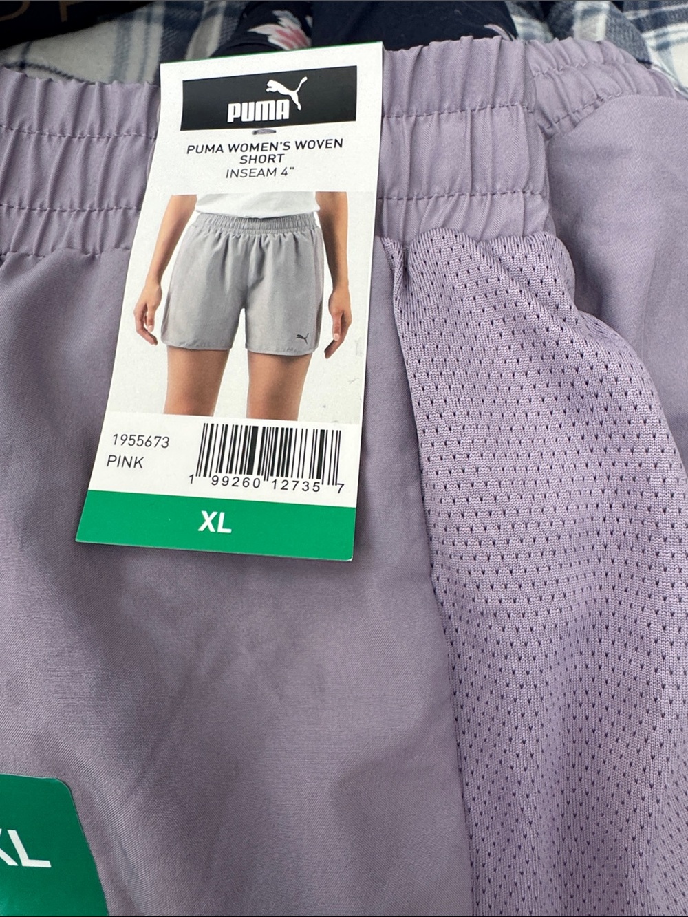 Puma Women's Athletic Woven Shorts in Lilac
